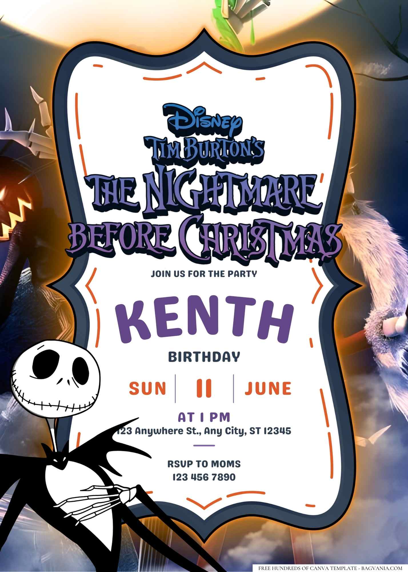 20-nightmare-before-christmas-birthday-invitation-templates for Free Printable Nightmare Before Christmas Birthday Invitations 20+ Nightmare Before Christmas Birthday Invitation Templates for Free Printable Nightmare Before Christmas Birthday Invitations