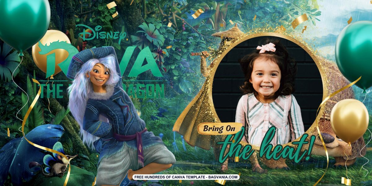 FREE Download Raya And The Last Dragon Birthday Banner FREE Download Raya And The Last Dragon Birthday Banner