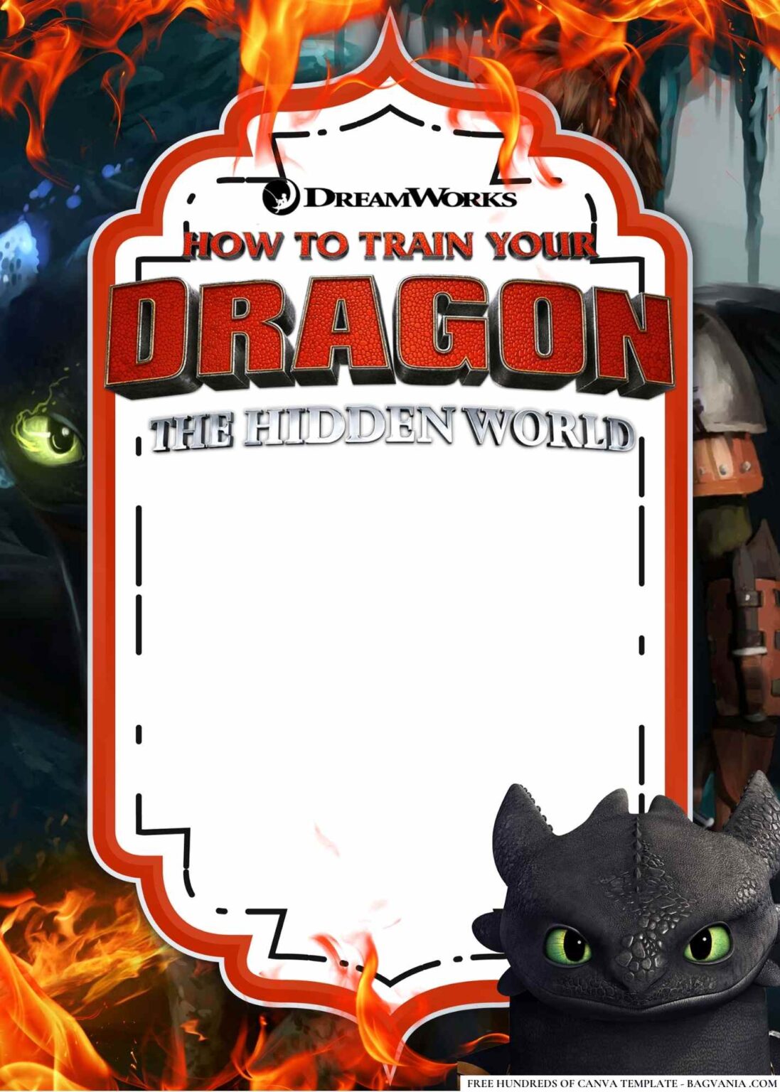 FREE How To Train Your Dragon Birthday Invitations free-how-to-train-your-dragon-birthday-invitations