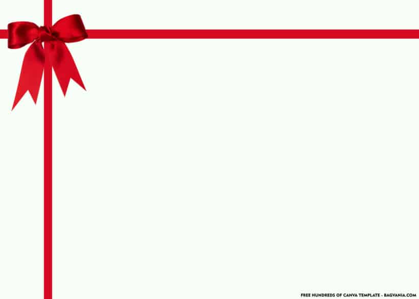 FREE Download Ruby Wedding Anniversary Ribbon Series Invitations
